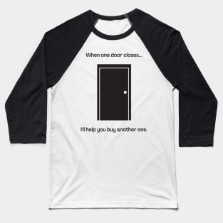 Realtor Opening Doors Baseball T-Shirt